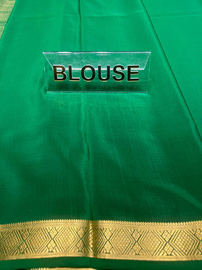 Pure Mysore Silk Saree.