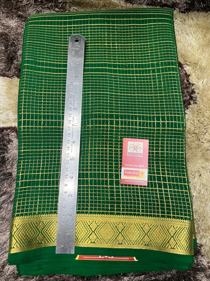 Pure Mysore Silk Saree.