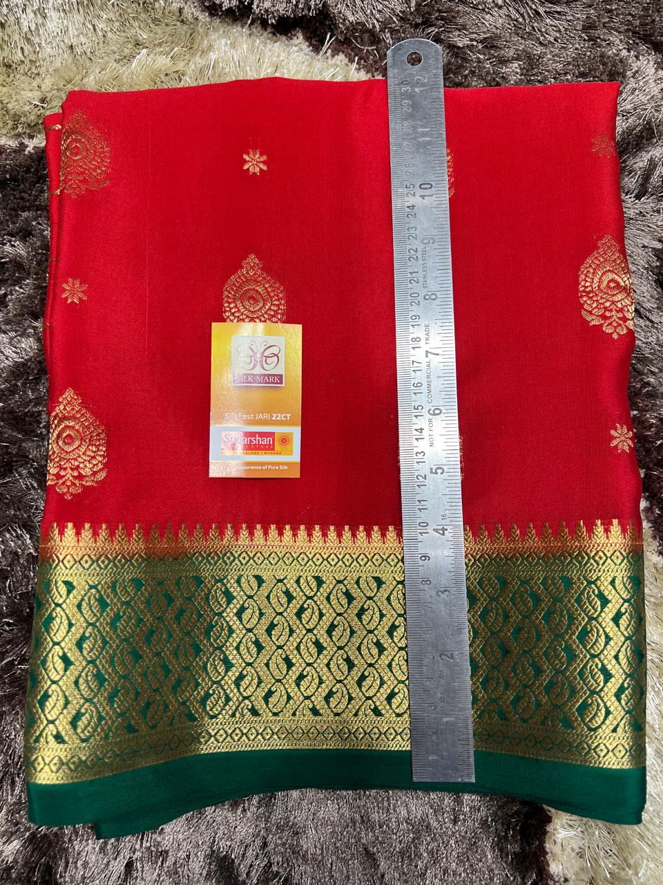 Pure Mysore Silk Saree.