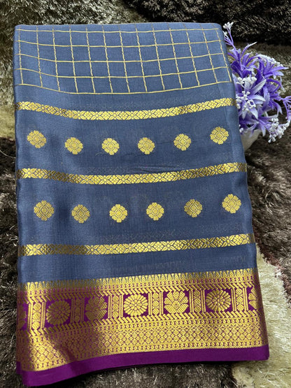Pure Mysore Silk Saree.