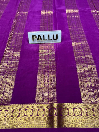Pure Mysore Silk Saree.