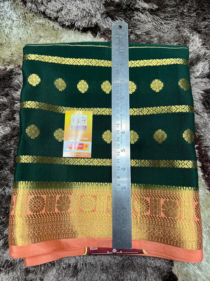 Pure Mysore Silk Saree.