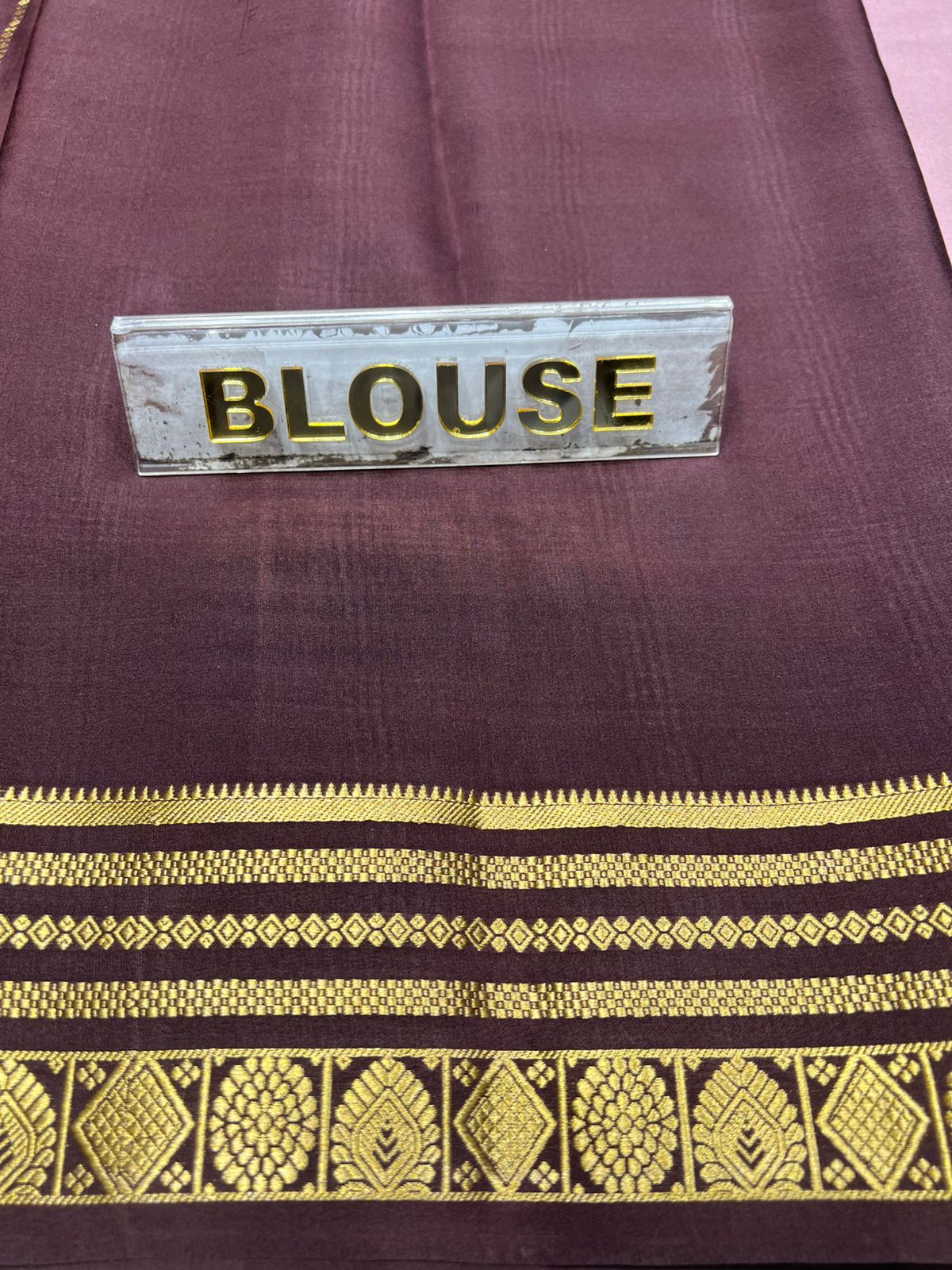 Pure Mysore Silk Saree.