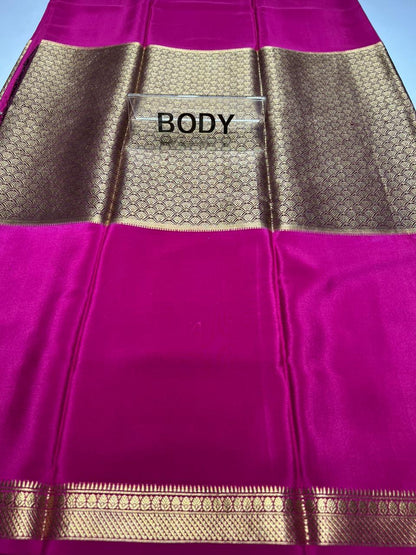 Pure Mysore Silk Saree.