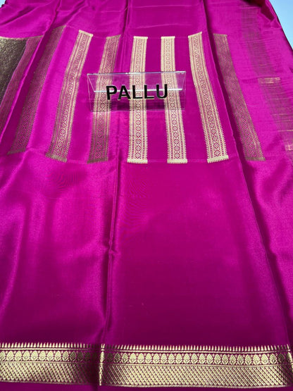 Pure Mysore Silk Saree.