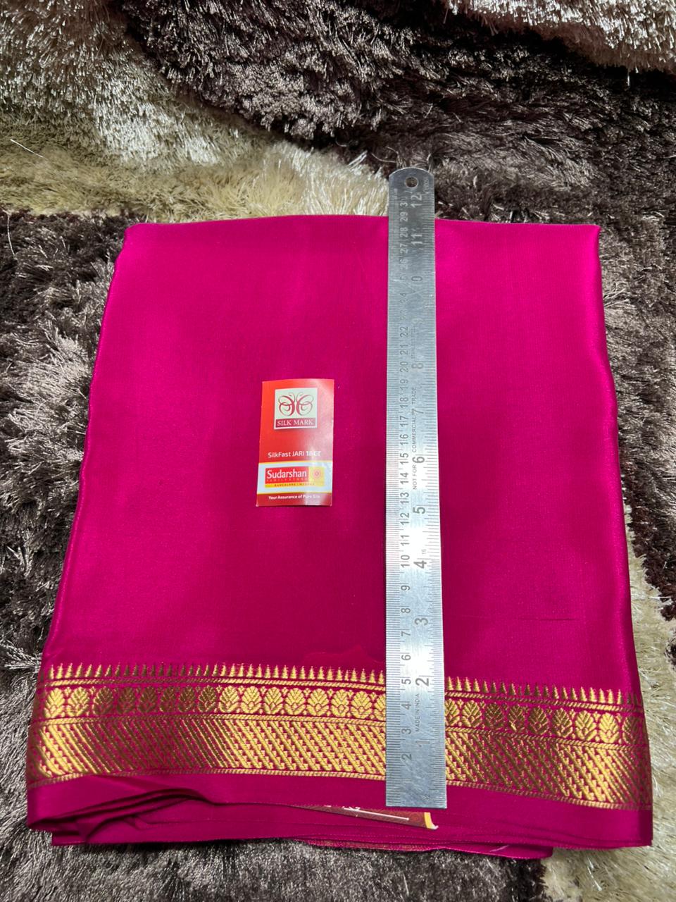 Pure Mysore Silk Saree.