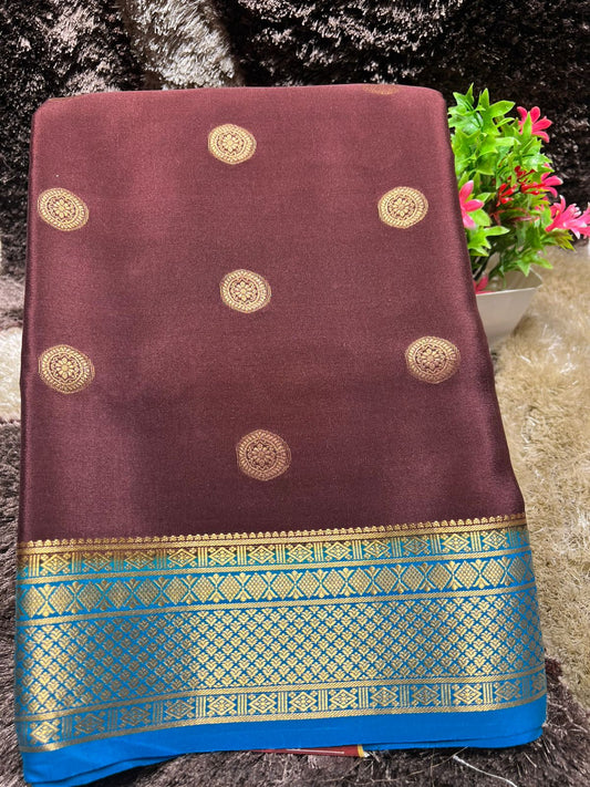 Pure Mysore Silk Saree.