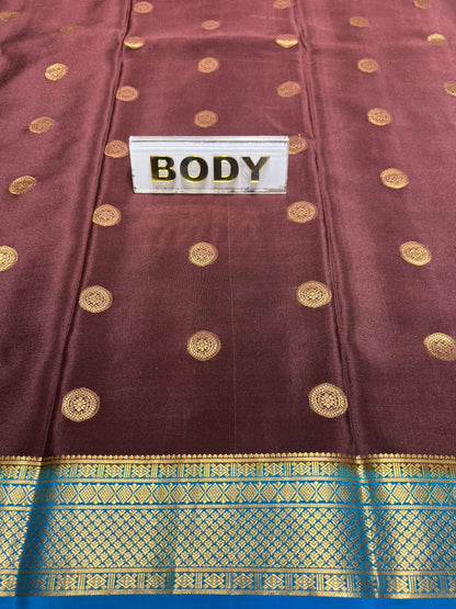 Pure Mysore Silk Saree.