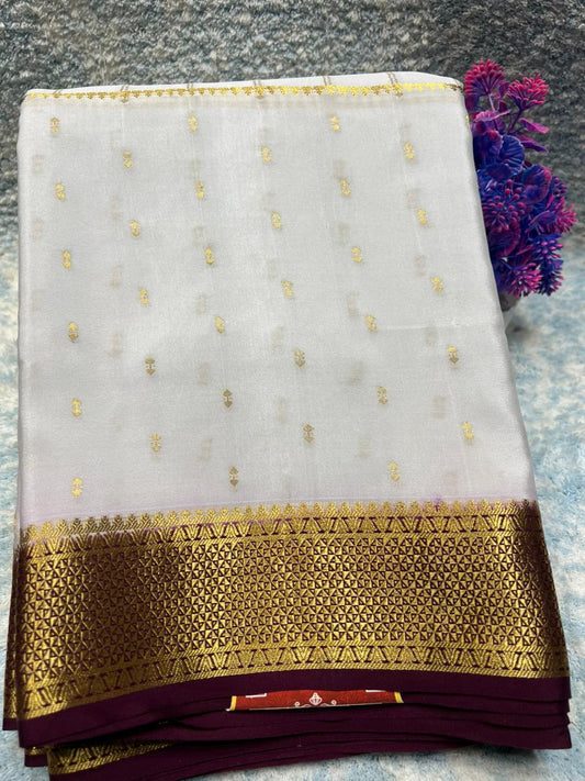 Pure Mysore Silk Saree.