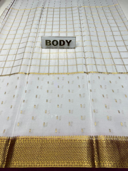 Pure Mysore Silk Saree.