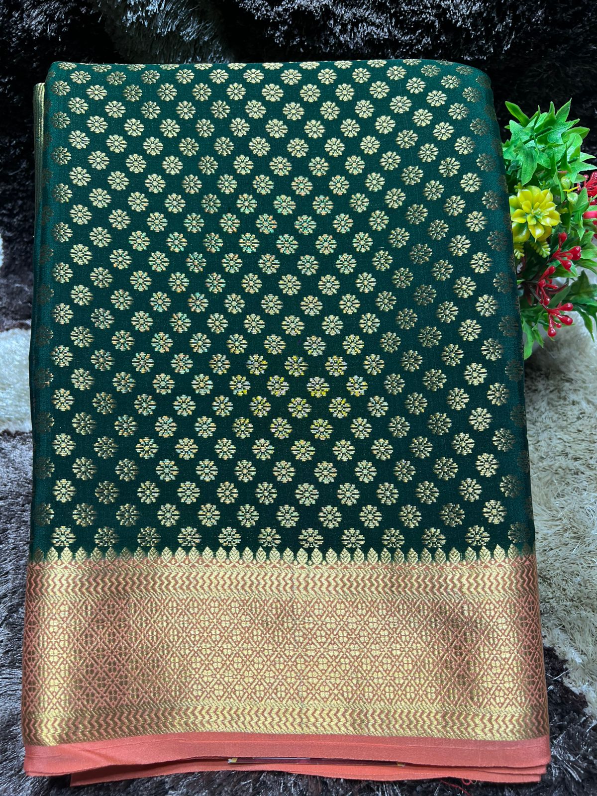 Pure Mysore Silk Saree.