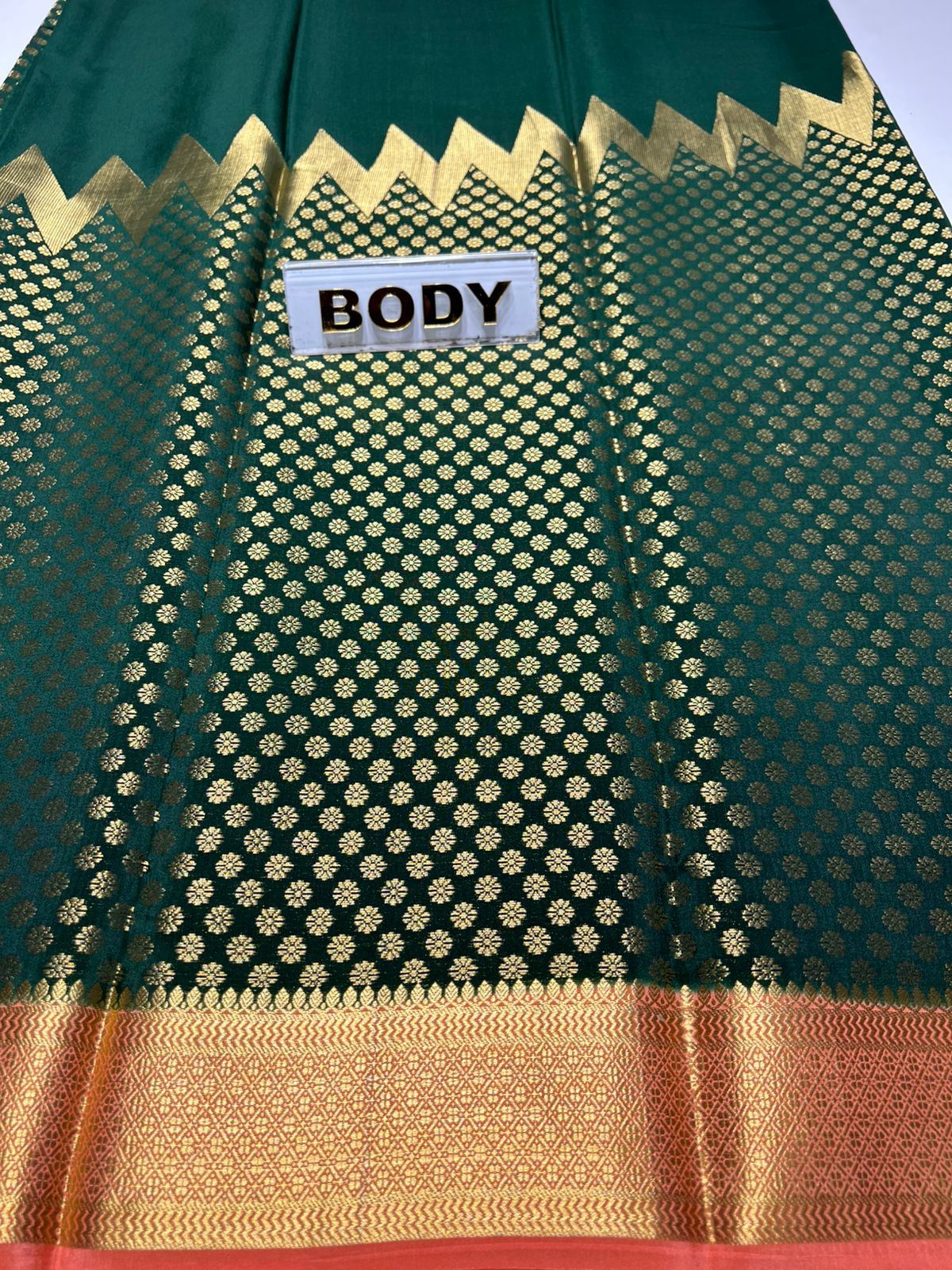 Pure Mysore Silk Saree.