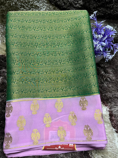 Pure Mysore Silk Saree.