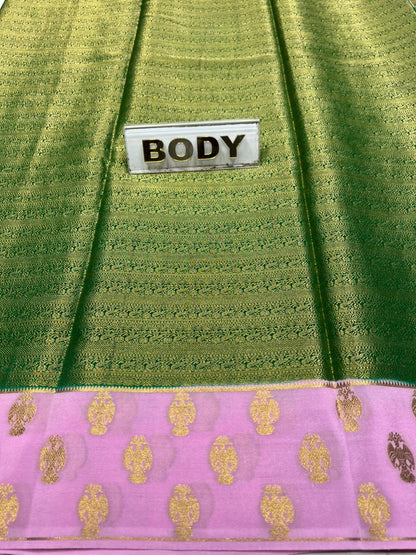 Pure Mysore Silk Saree.