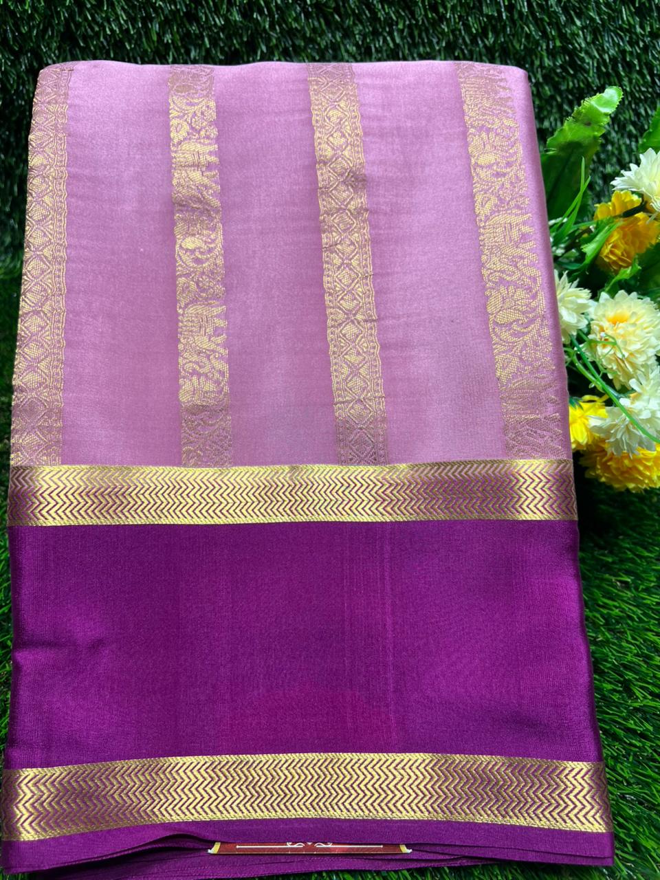 Pure Mysore Silk Saree.