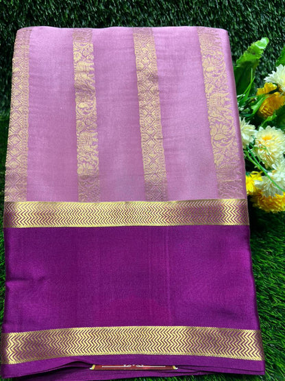 Pure Mysore Silk Saree.