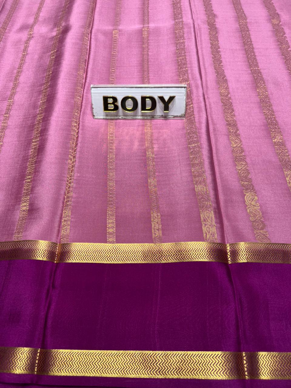Pure Mysore Silk Saree.