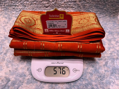 Pure Mysore Silk Saree.