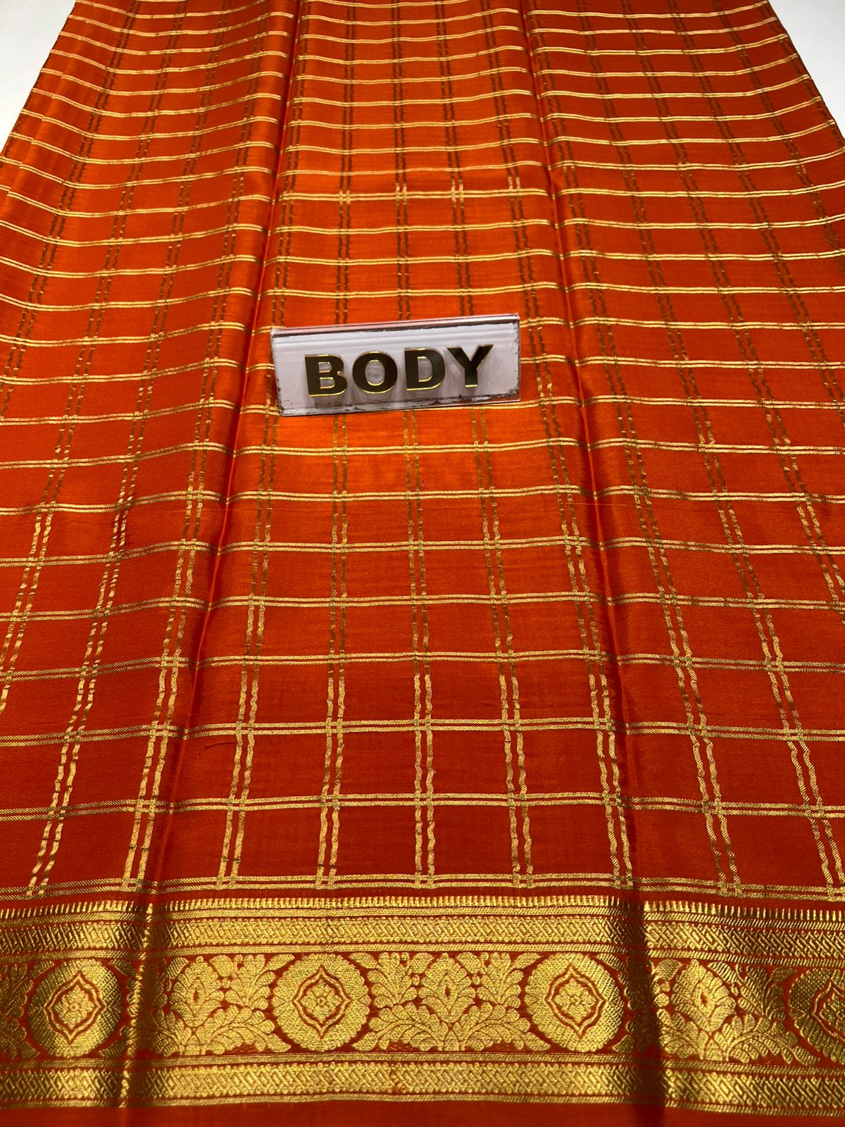 Pure Mysore Silk Saree.