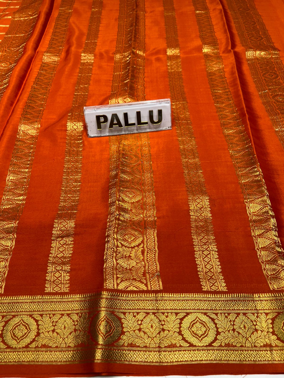 Pure Mysore Silk Saree.
