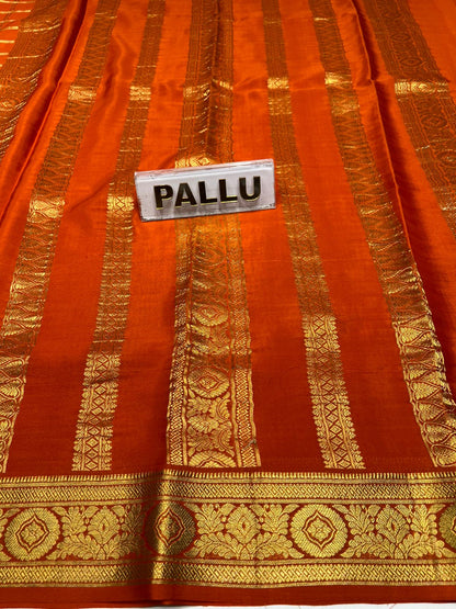 Pure Mysore Silk Saree.