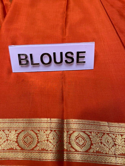 Pure Mysore Silk Saree.