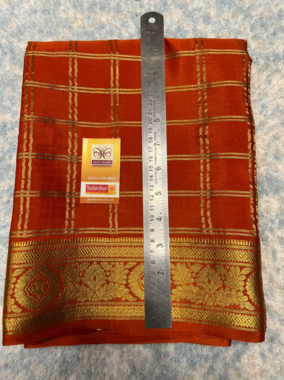 Pure Mysore Silk Saree.