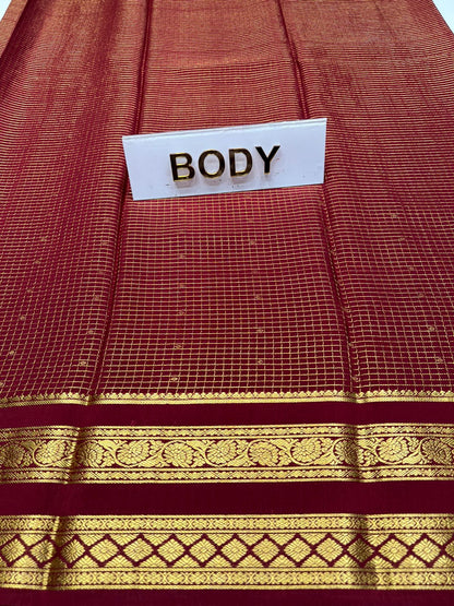 Pure Mysore Silk Saree.