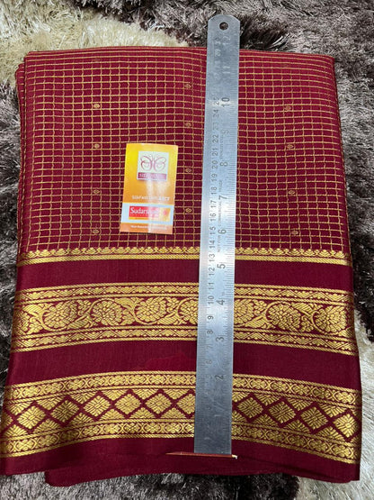 Pure Mysore Silk Saree.
