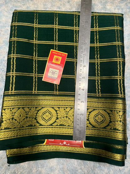 Pure Mysore Silk Saree.