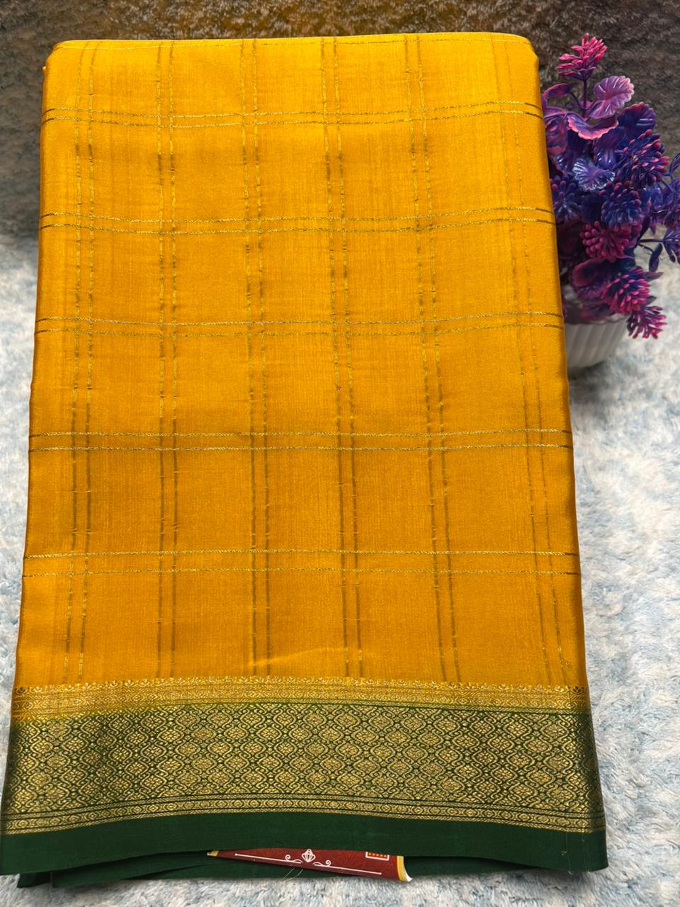 Pure Mysore Silk Saree.