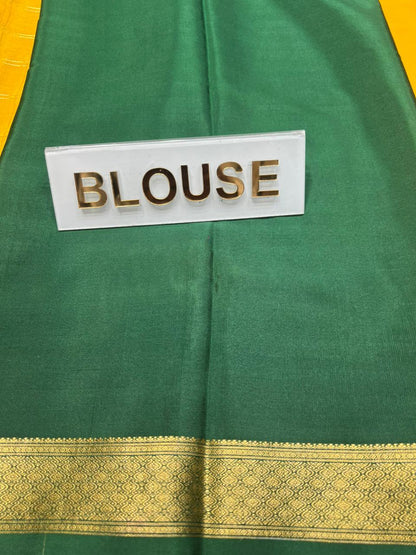 Pure Mysore Silk Saree.