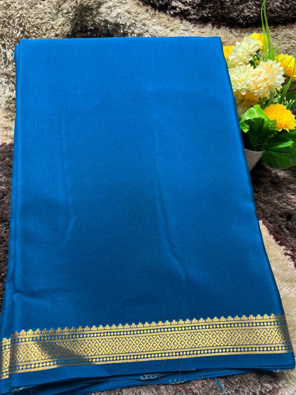 Pure Mysore Silk Saree.