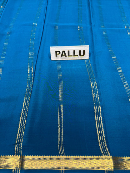 Pure Mysore Silk Saree.