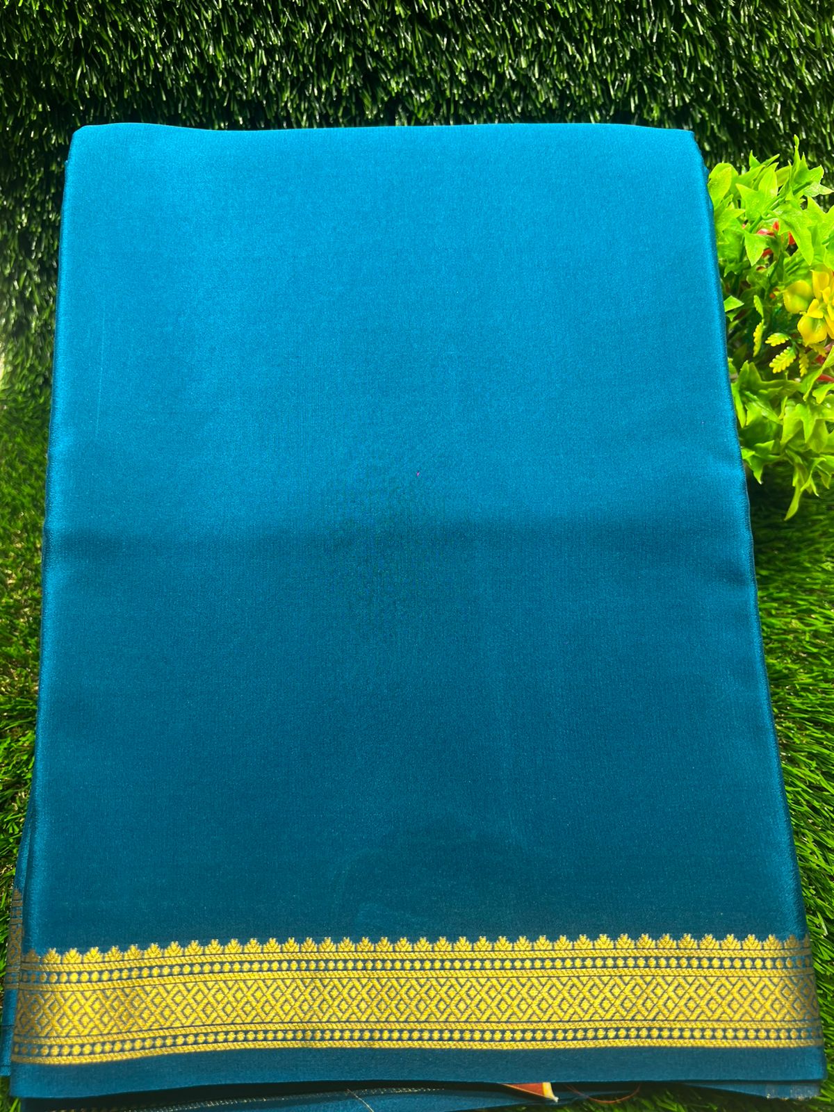 Pure Mysore Silk Saree.