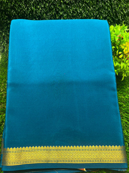 Pure Mysore Silk Saree.