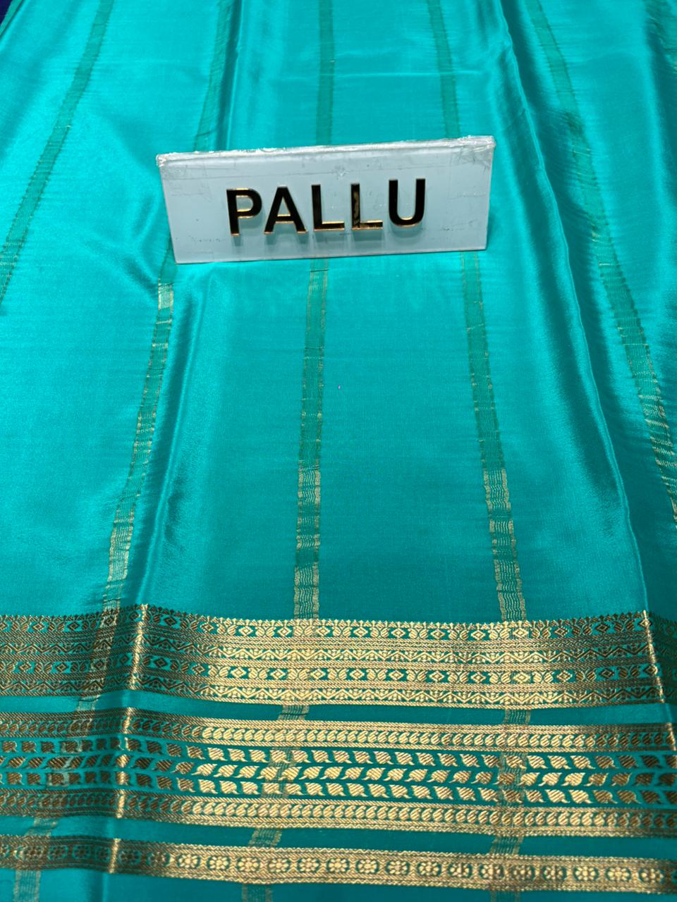 Pure Mysore Silk Saree.