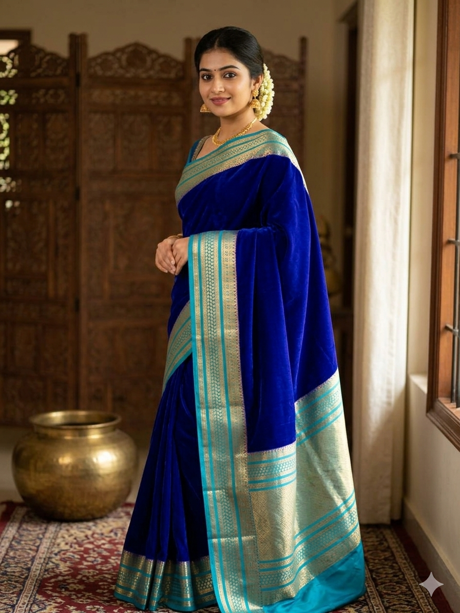 Pure Mysore Silk Saree.