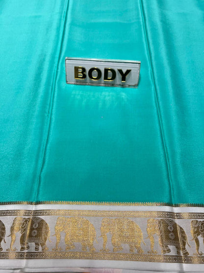 Pure Mysore Silk Saree.