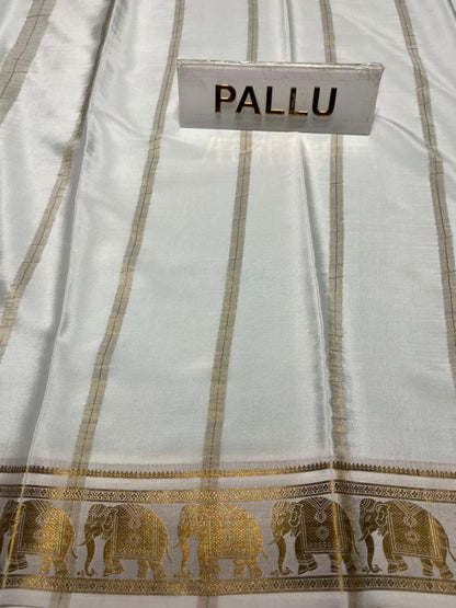 Pure Mysore Silk Saree.