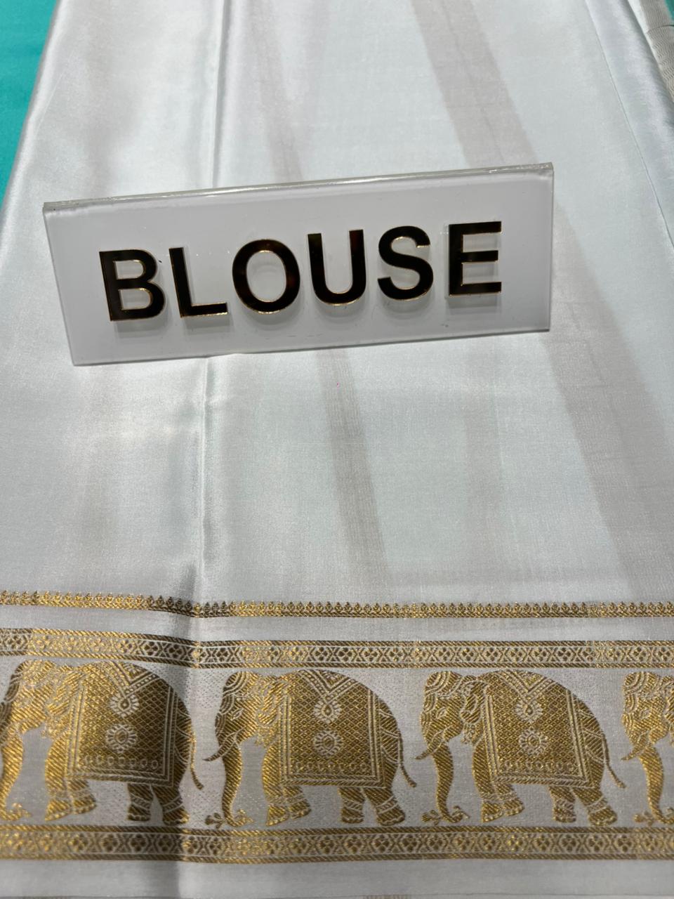Pure Mysore Silk Saree.