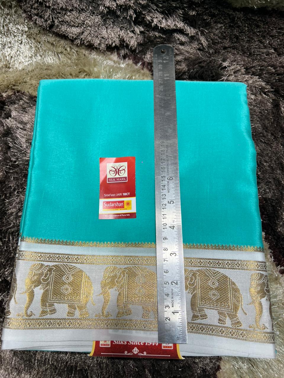 Pure Mysore Silk Saree.