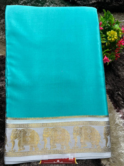 Pure Mysore Silk Saree.