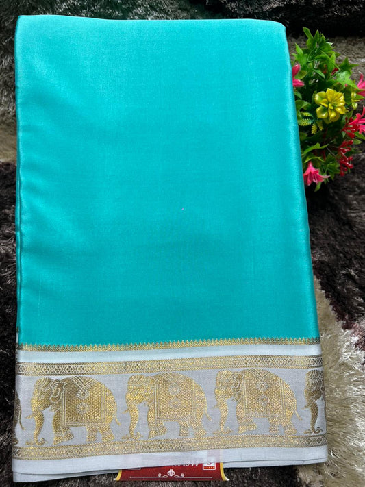 Pure Mysore Silk Saree.