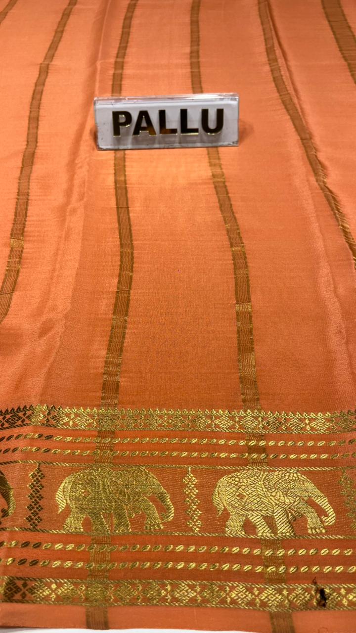 Pure Mysore Silk Saree.