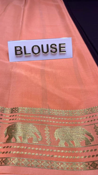 Pure Mysore Silk Saree.