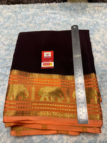 Pure Mysore Silk Saree.