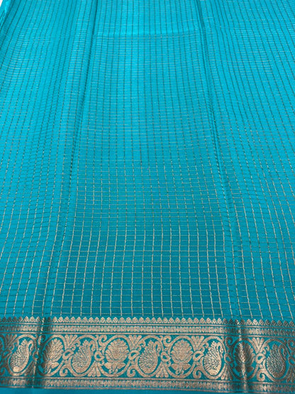 Pure Mysore Silk Saree.