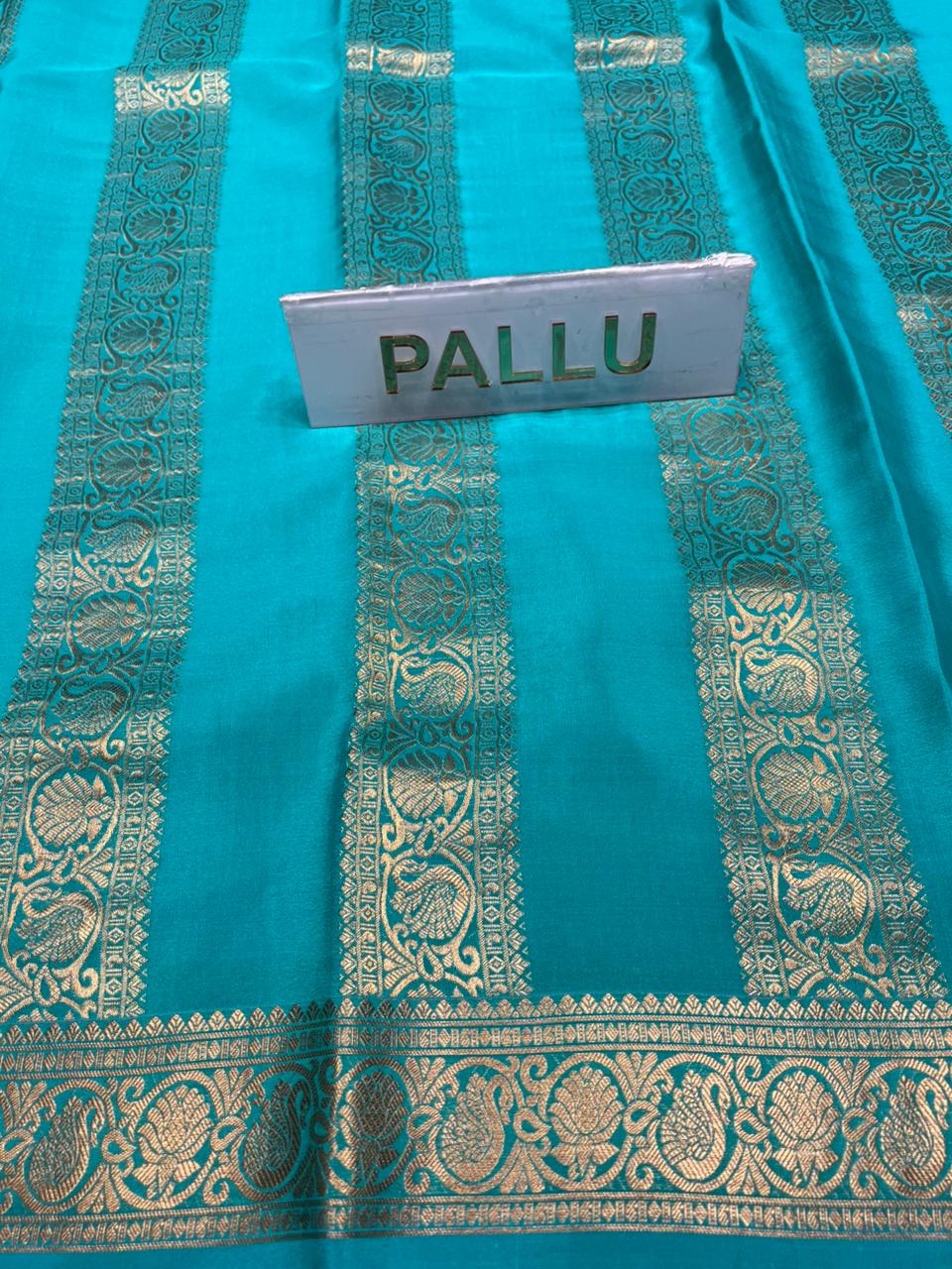 Pure Mysore Silk Saree.