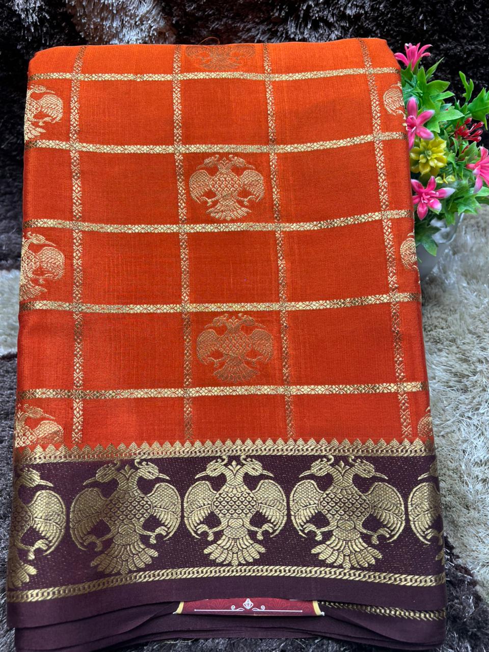 Pure Mysore Silk Saree.